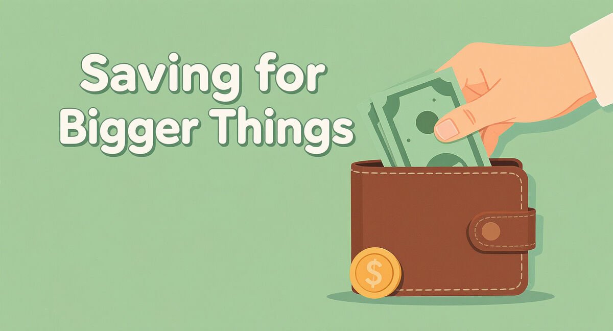 Saving for Bigger Things