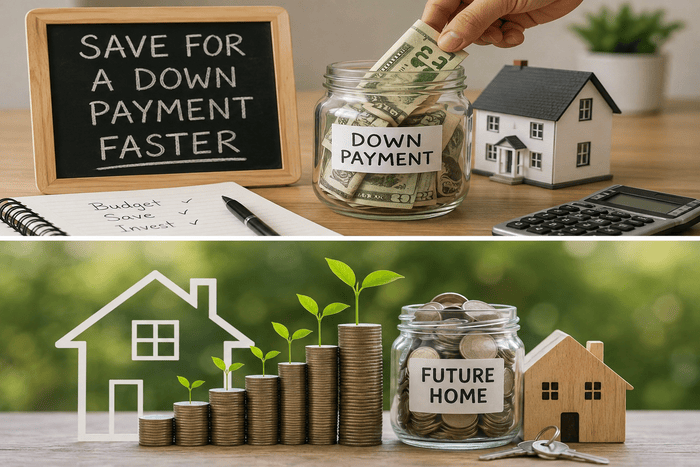 How to Save for a Down Payment Faster banner